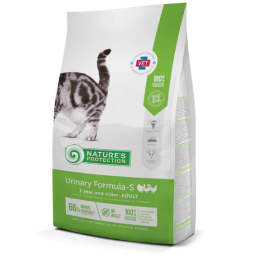 Nature's Protection Cat Urinary Formula-S 2kg (FU354) 保然貓糧 防尿道石貓糧 (泌尿系統護理) 新包裝 {原裝行貨} (EXP: 